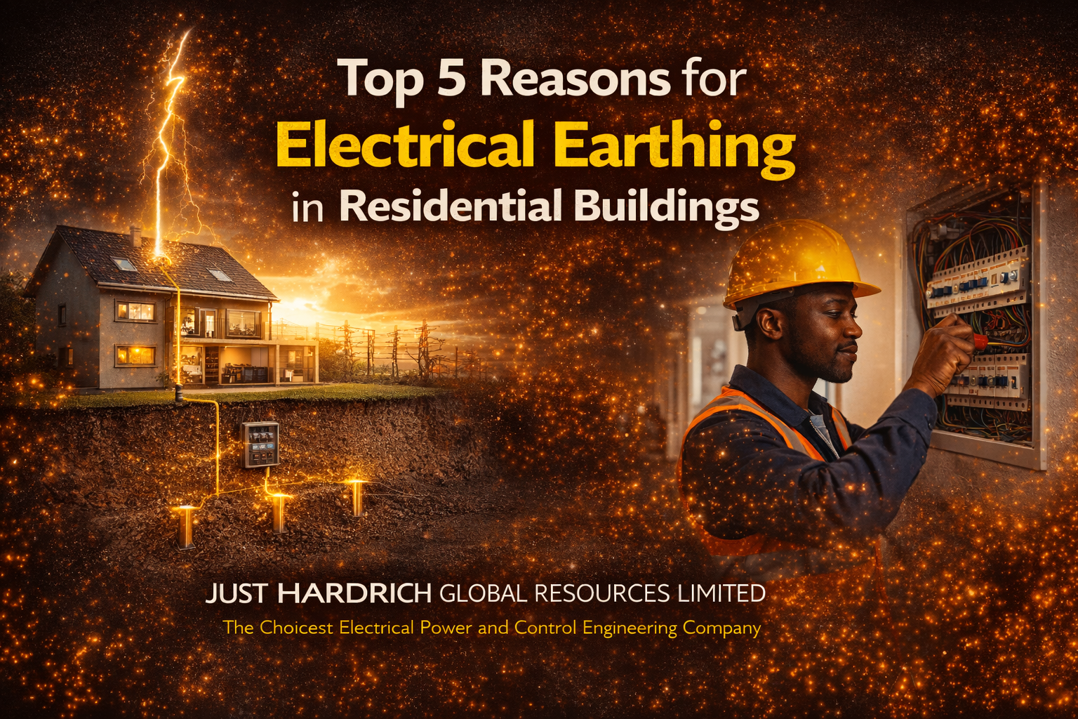 Top 5 reasons for electrical earthing in residential buildings