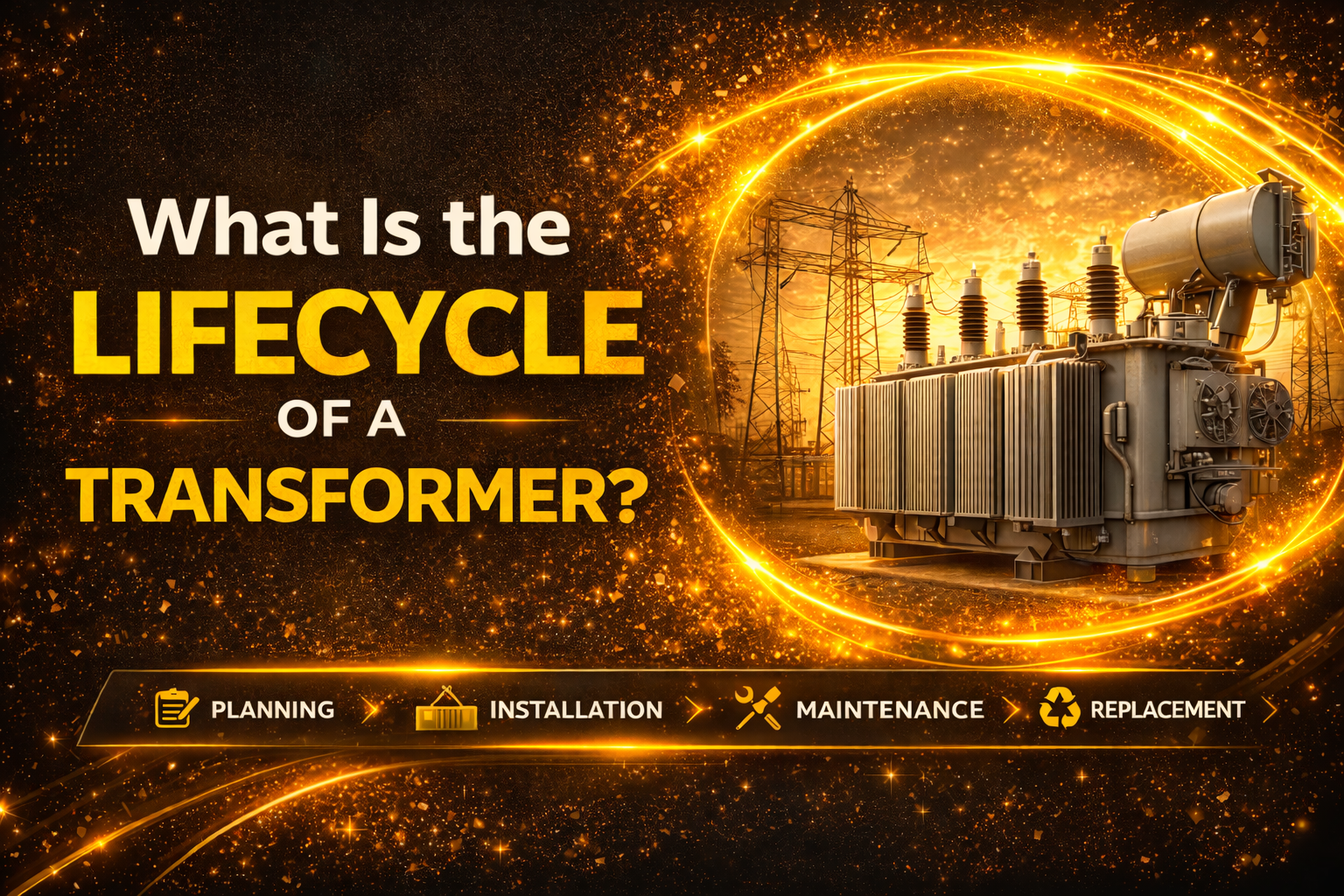What is the lifecycle of a transformer