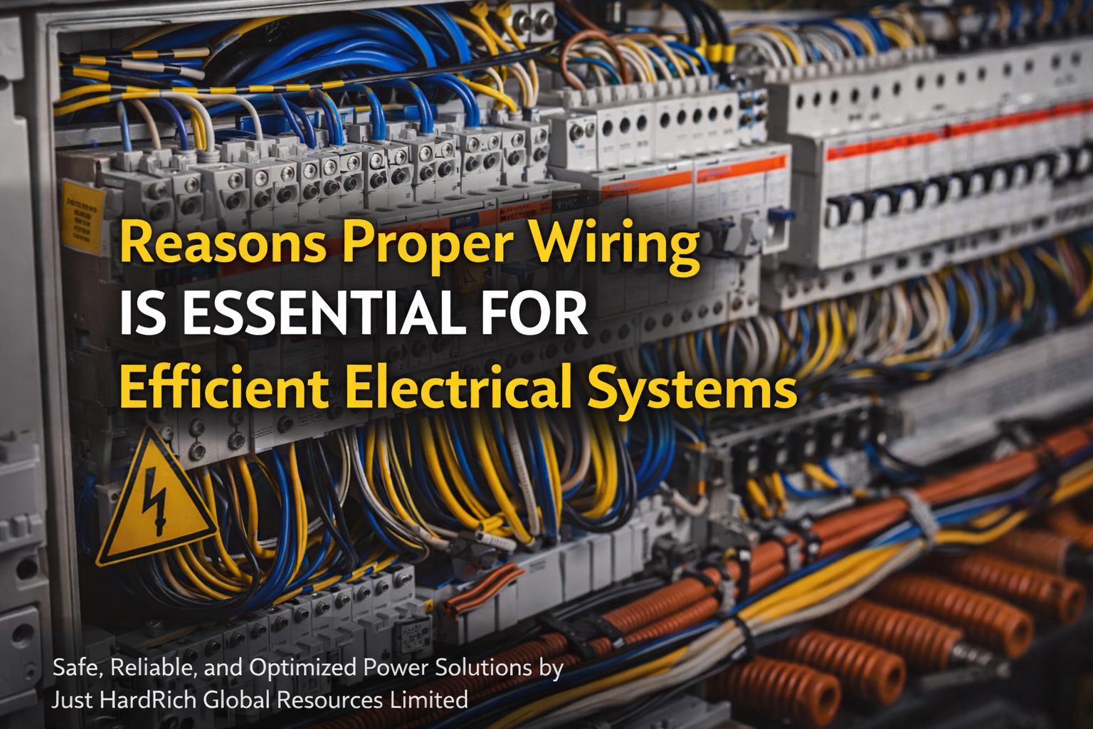Reasons Proper Wiring Is Essential for Efficient Electrical Systems