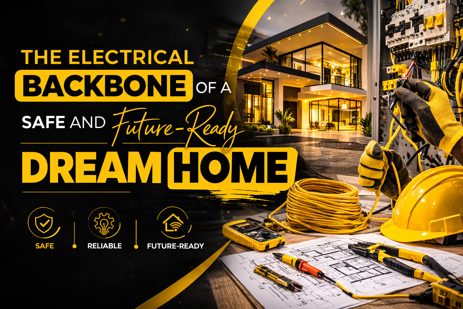 The Electrical Backbone of a Safe and Future-Ready Dream Home